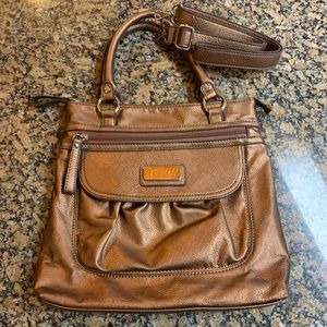 Fossil Relic Bag with Crossbody Strap
